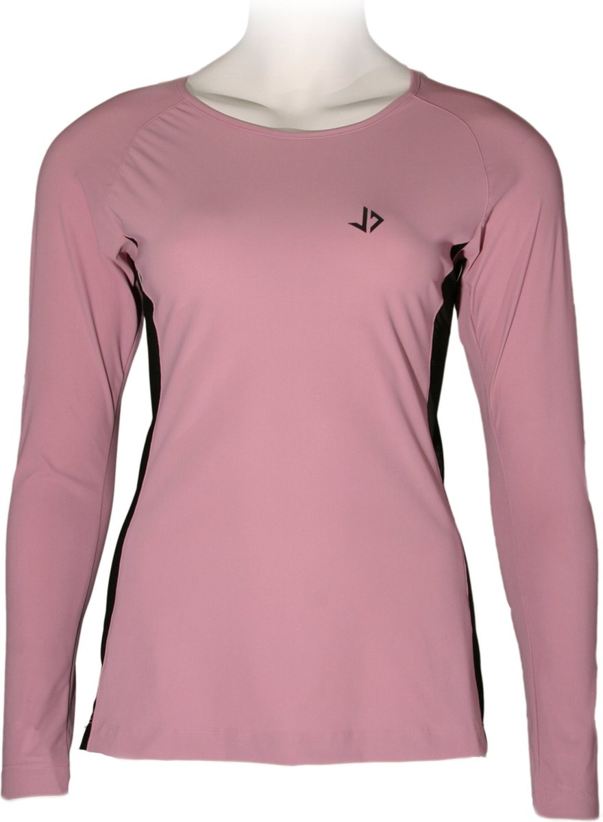 JUSS7 Sport Longsleeve Extra Lang - Hardloopshirt Lange Mouwen Dames - Ademend & Sneldrogend - Lila - Maat M
