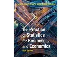 Omslag van The Practice of Statistics for Business and Economics