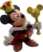 Koning Mickey Mouse - Muis - Speelfiguur - 6cm - Bullyland