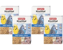 4x Beaphar XtraVital Parkiet- Vogelvoer - 1kg