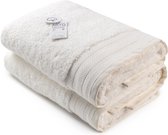ARTG Towelzz® - DeLuxe - Badhanddoek - 70 x 140 cm - Wit - True White - 700 gram/m2 - Set 2 stuks