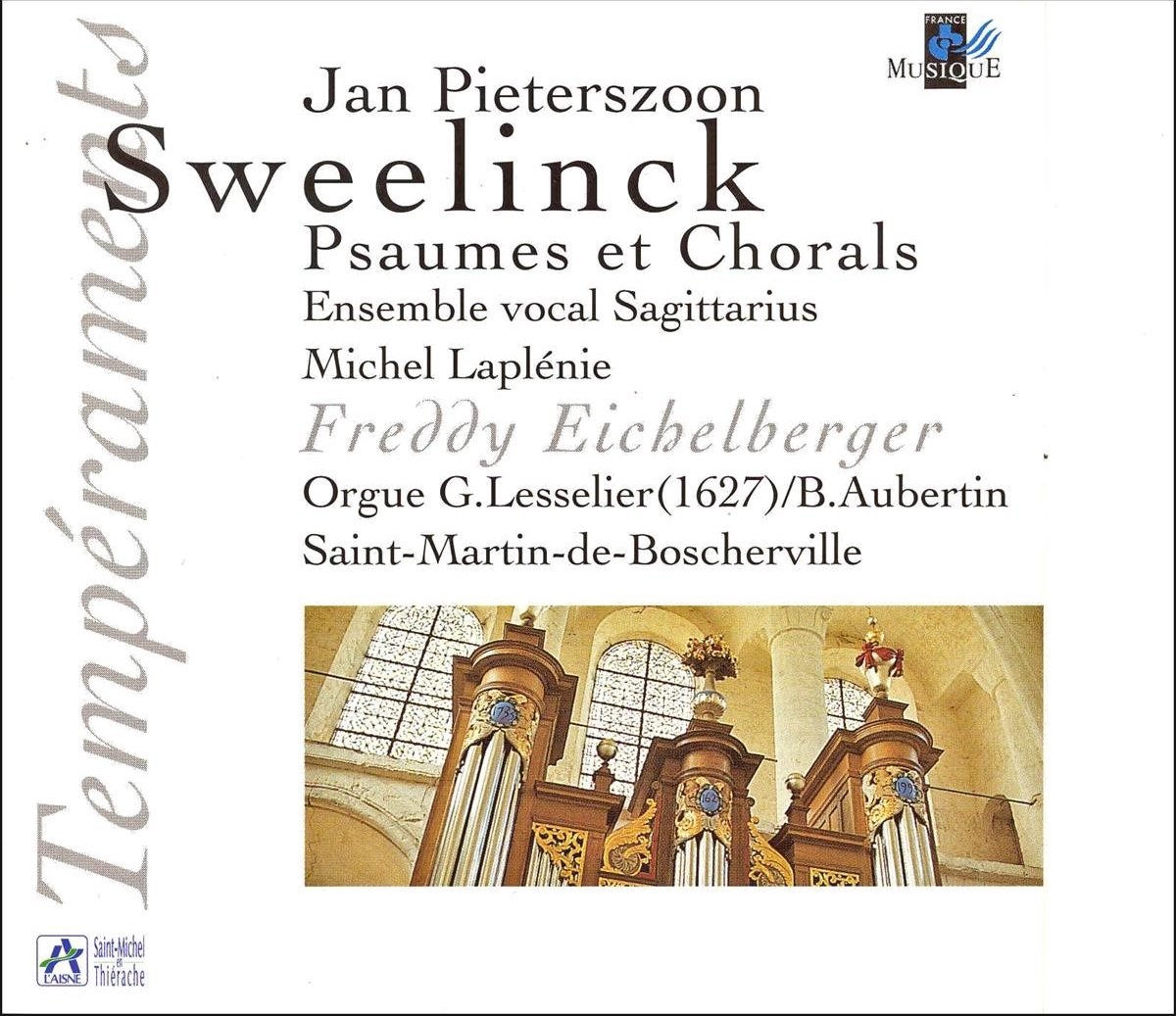 Freddy Eichelberger - Sweelinck: Psaumes & Chorals (CD)
