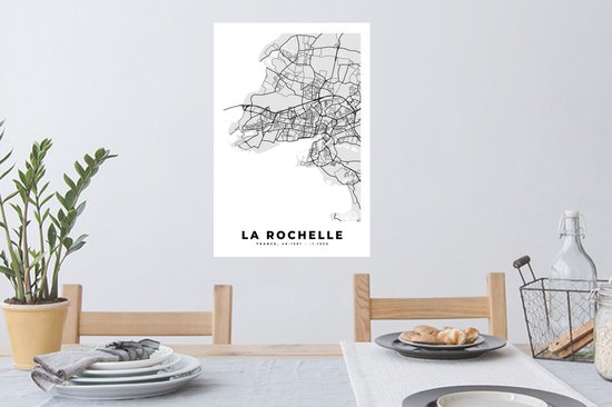 Affiche Vintage Port La Rochelle – Poster 45x60cm, Reproduction (Neuve)