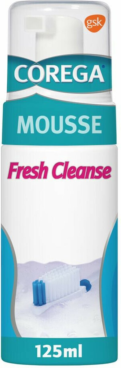 12x Corega Fresh Cleanse Mousse 125 ml