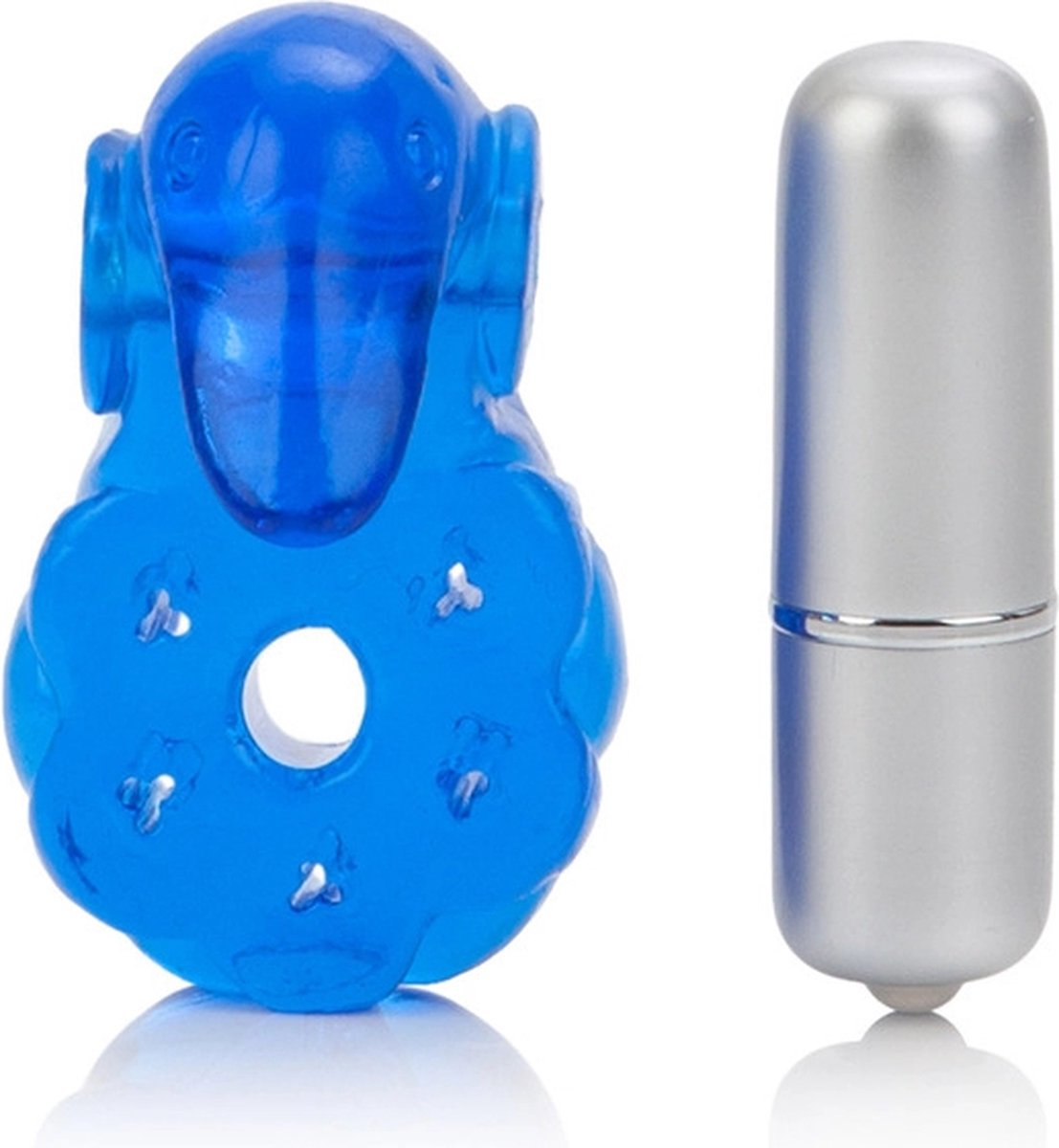 Goedkoopste CalExotics - Micro Vibe Arouser Duckie - Rings blauw