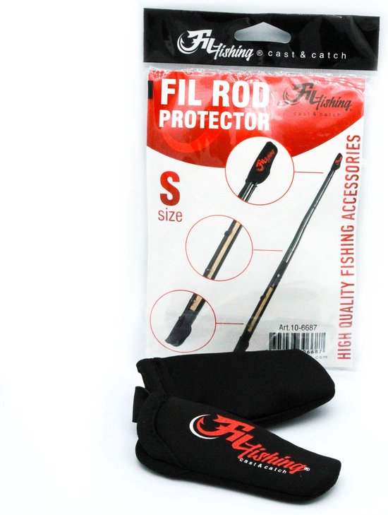 Foto: Filfishing rod protector hengelbeschermer maat s