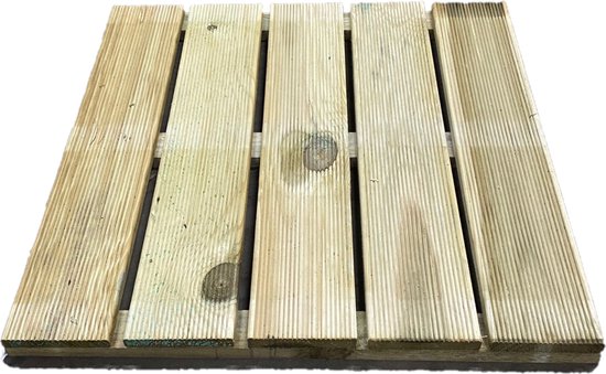 Différents ensembles marron Plaque en bois pour jardin balcon et terrasse. Dalles en bois de mélèze non traités 50 x 50 x 3,5 cm 