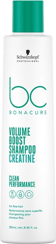 Schwarzkopf Bonacure Volume Boost Shampoo 250ml -  vrouwen - Voor Fijn en slap haar