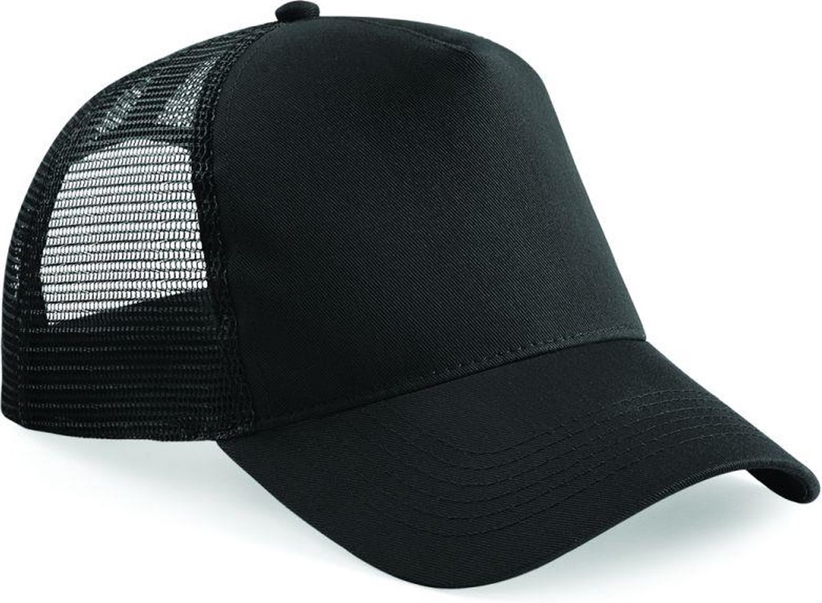 Beechfield Pet ‘Trucker Cap’ Zwart One Size
