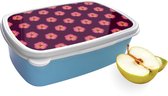 Boîte à pain Blauw avec motif Fleurs Design II