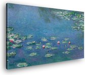 Canvas Schilderij Waterlelies Uit 1906 | 30 x 20 cm | Wanddecoratie