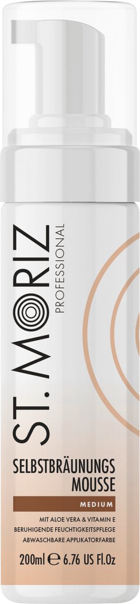 St. Moriz Zelfbruinende mousse medium, 200 ml