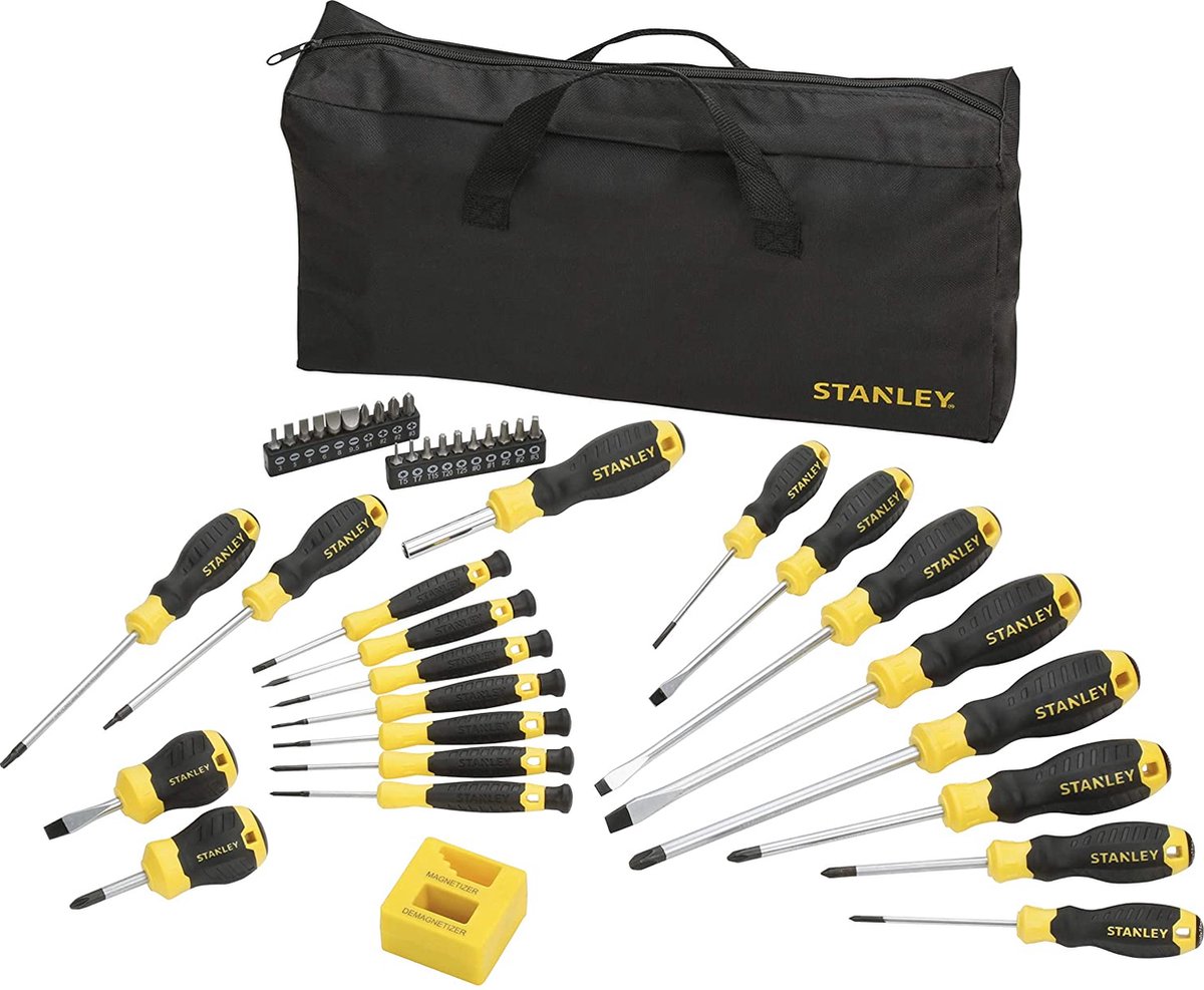 Schroevendraaierset 42-delig met nylon tas - ultieme handige gereedschapsset