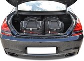 BMW 6 GRAN COUPE 2012-2018 4 pièces Sacs de voyage personnalisés Accessoires de vêtements pour bébé d'organisateur de coffre intérieur de voiture