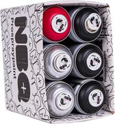 NBQ Slow Pro - Spray Paint - Basic Bombing Box - voordeelpakket van 6 stuks