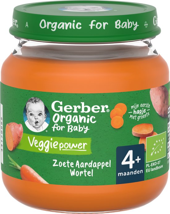 Maaltijd Gezicht omhoog altijd Gerber® Veggie Power Variatiemenu baby maaltijd 4+ 12 stuks | bol.com