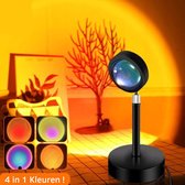 Sunset Lamp - Sunset Lamp - Hoogwaardige Lichtkwaliteit - Sunset Lamp - Zonsondergang - Projector Lamp