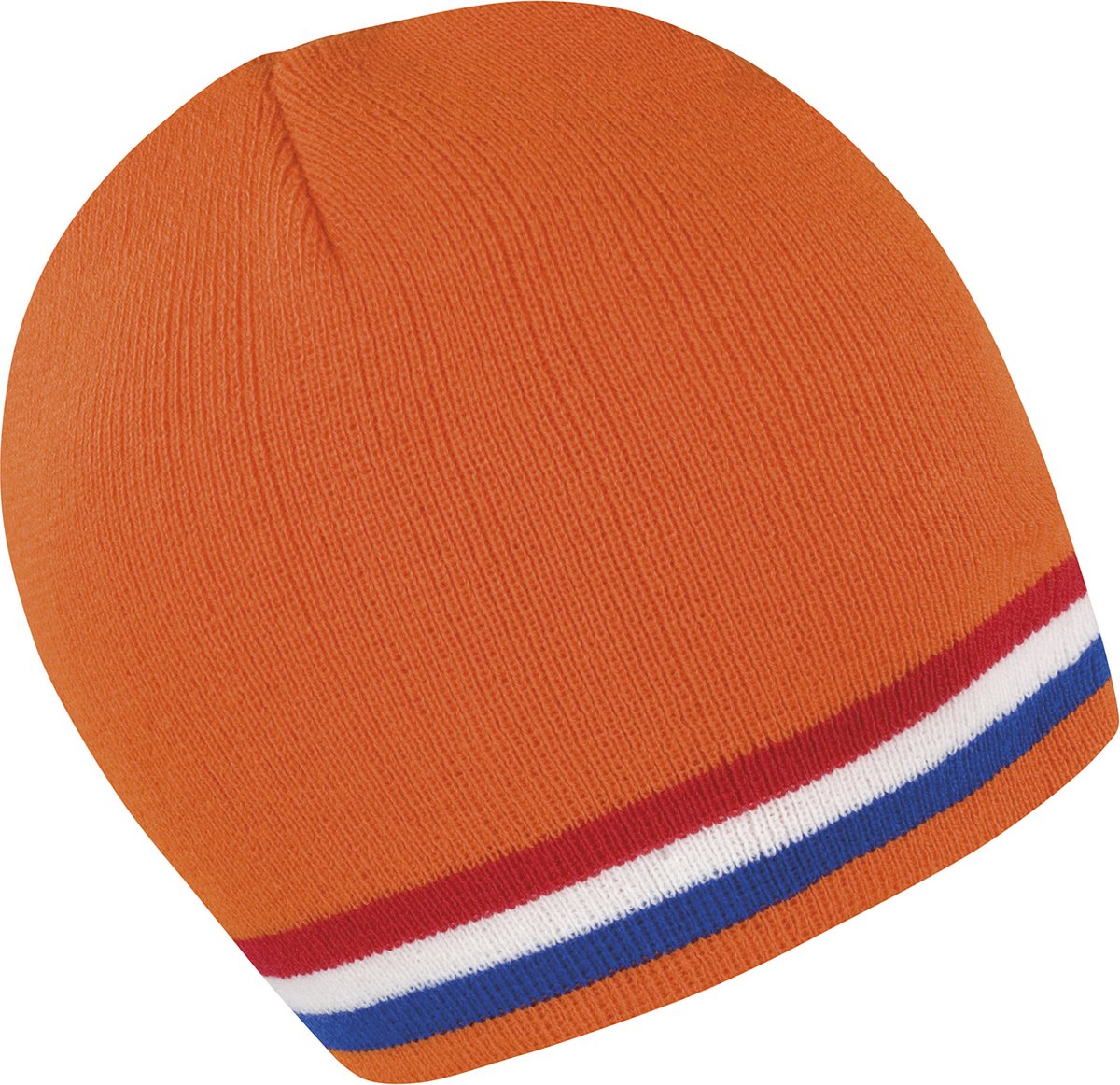 Warme Wintermuts 'Holland' Oranje met Vlag (95118)