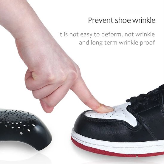 Anti-plis - Sneaker Protector - Anti-plis - Baskets anti-plis - Anti-plis  Jordan 1 - Anti-plis Air Force 1 - 2 pièces Zwart - Taille 35 à 40