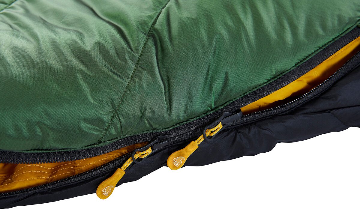 Nordisk Gormsson +10° Curve Slaapzak XL, zwart/groen