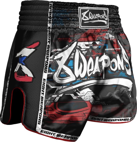 8 WAPENS Muay Thai Shorts Cut Like a Blade maat XL