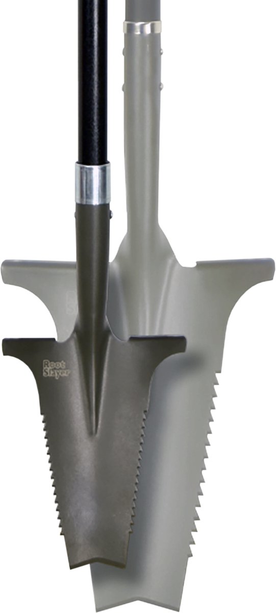 Root Slayer, Massieve Tuinschep met vlijmscherp blad- Tuinspade met steel, Tuingereedschap, Tuinschop, Bats, Spade, Schep, Schop, - Boomwortelspade van Merkloos	 — afbeelding 4