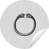 Tuincirkel Viking - Ring - Armband - 120x120 cm - Ronde Tuinposter - Buiten XXL / Groot formaat!