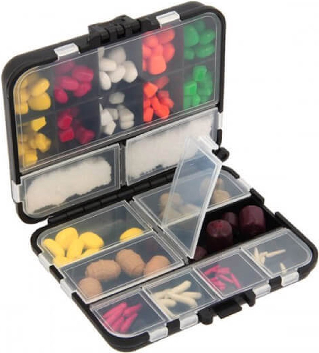 Set van 155 stuks NGT 'Klone' baits | Imitatie aas