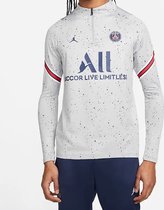 Nike Dry Squad Drill Top Paris Saint-Germain Sportshirt Heren - grijs/roze  | bol.com