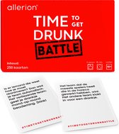 Allerion Time to get Drunk Battle Edition – Drankspel met 250 Kaarten – Team Drank Spel