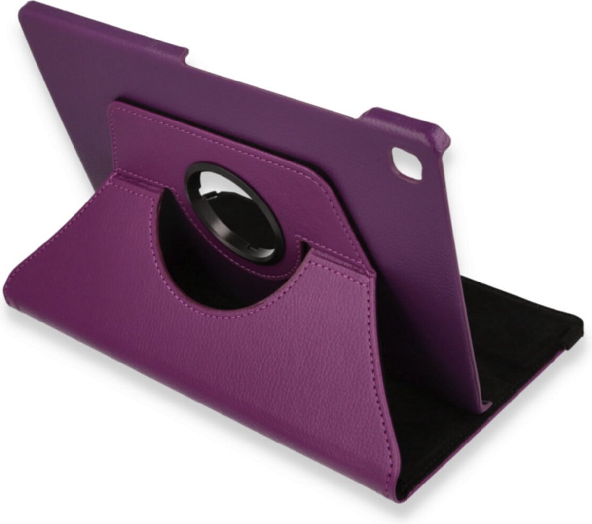 BixB 360° draaibare bookcase Samsung Galaxy Tab S6 Lite (2020 / 2022) Hoes – Paars