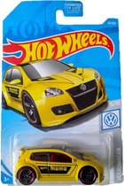 Hot Wheels Volkswagen Golf GTI die cast voertuig - 7 cm - Schaal 1:64 - Speelgoedvoertuig