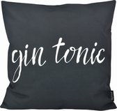 Gin Tonic Kussenhoes | Outdoor / Buiten | Katoen / Polyester | 45 x 45 cm
