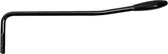 Tremolo arm, 5mm thread, lefthanded, 5mm arm diameter, black cap, black