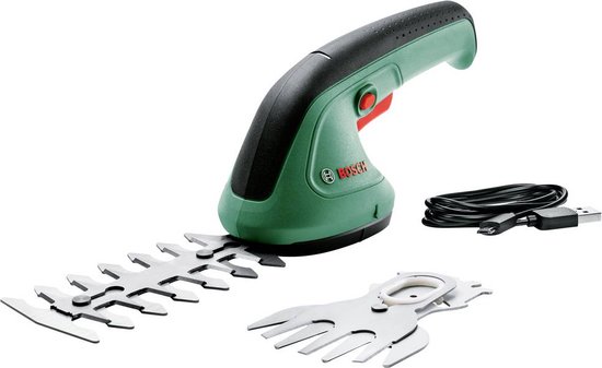 Foto: Bosch easyshear grastrimmer buxusschaarmes 12 cm grasschaarmes 8 cm 