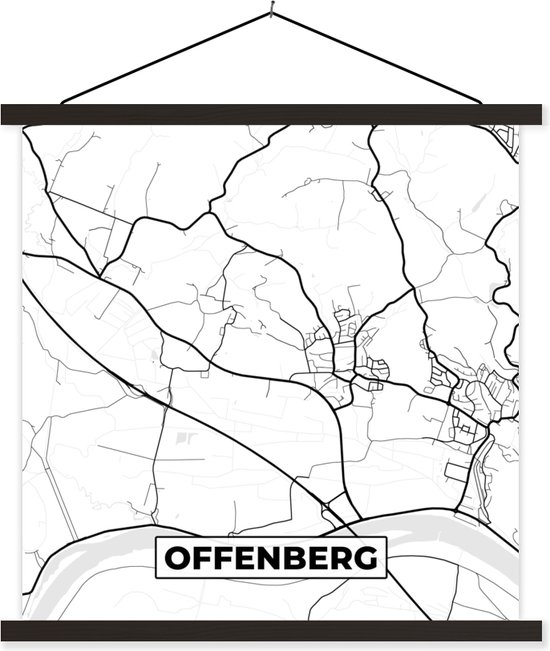 Offenberg Posterhanger incl. Poster - Schoolplaat - Plattegrond - Offenberg ...