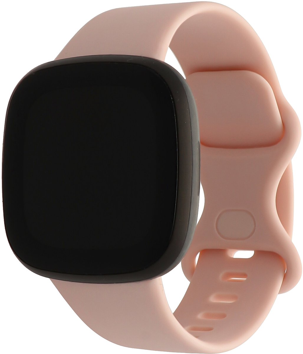 123watches sport band - pink sand - ML - Geschikt voor Fitbit Versa 3 & 4 / Sense