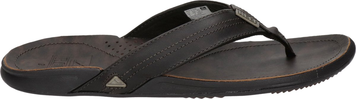 Reef J-Bay Iiidark /Dark Heren Slippers Donkerbruin