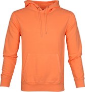 Colorful Standard - Hoodie Neon Oranje - Heren - Maat XXL - Regular-fit