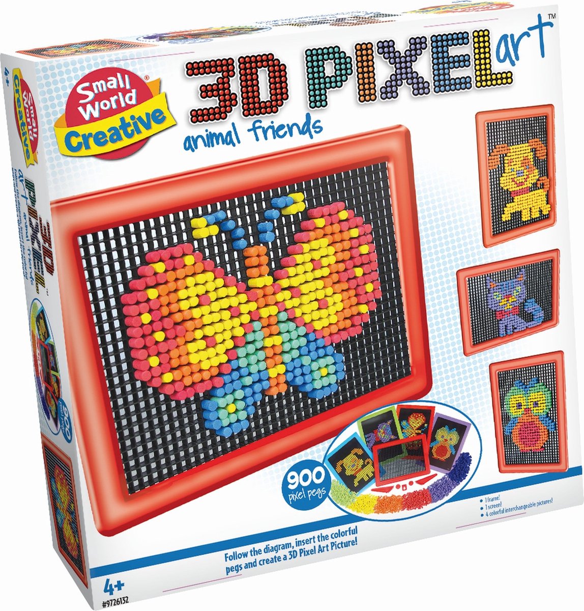 3D Pixel Art Animal Friends