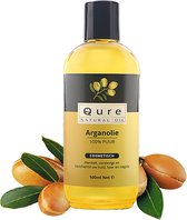 Arganolie 100ml | Biologisch | 100% Puur & Onbewerkt | Argan Olie voor Gezicht, Haar en Lichaam