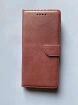 Geschikt voor Samsung Galaxy A53 hoesje - Kunstleer Book Case Licht roze - met extra ruimte voor briefgeld