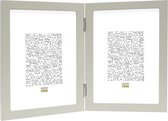 Deknudt Frames fotolijst S68FV7 H2V - grijs - tweeluik - 2x 13x18 cm