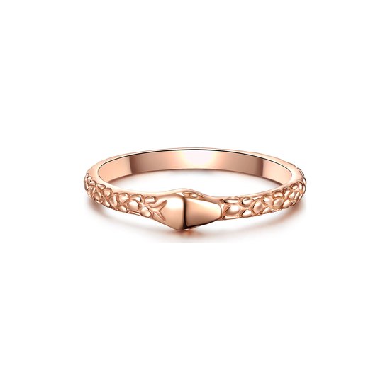 Glanzstücke München Dames-Damesring 925 Zilver 48 Roségold 32021154