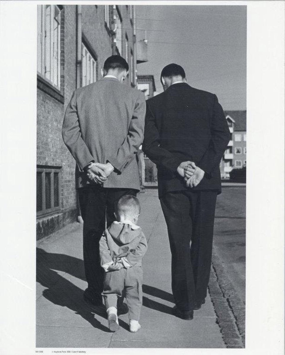 Catch Projecten Mini zwart-wit poster - Walking Around - Keystone Paris - 24x30 cm