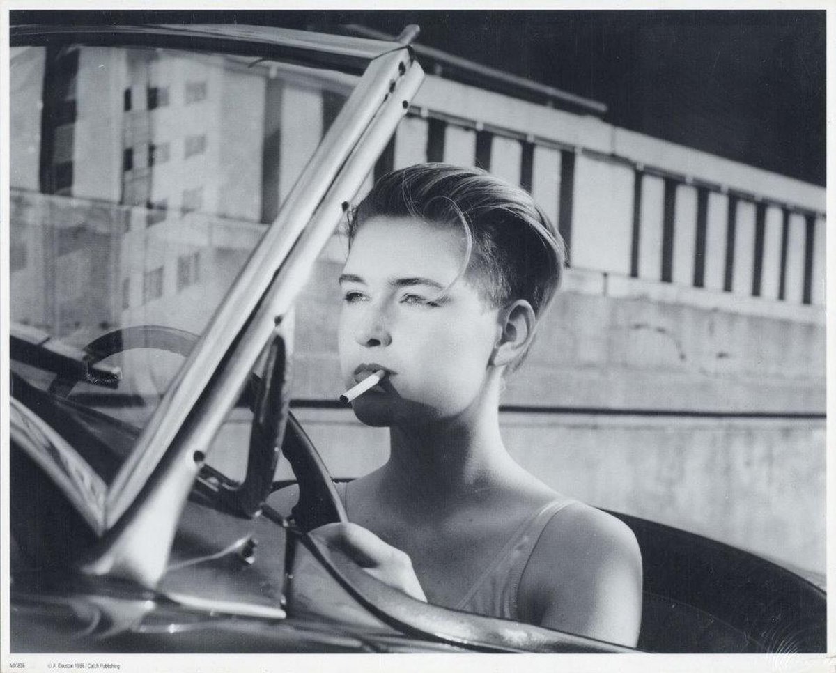 Catch Projecten Mini zwart-wit poster - Annick - Alain Daussin - 24x30 cm