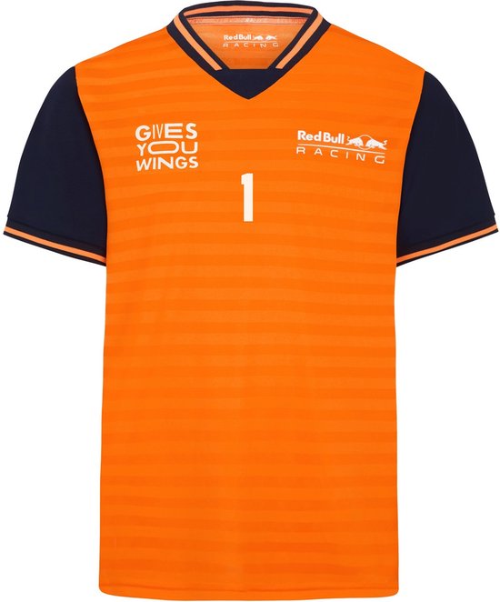 Foto: Red bull racing max verstappen oranje shirt nr 1 2022 maat xxl formule 1 dutch grand prix