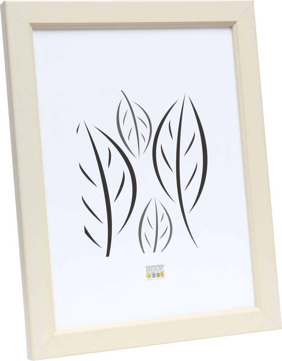 Deknudt Frames fotolijst S45DK1 - ecru - voor foto 20x28 cm