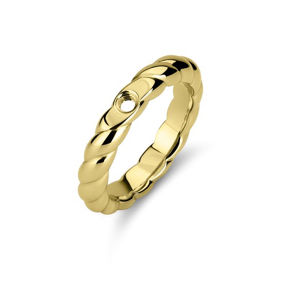 Melano Twisted Ring Tova Goud | Maat 56