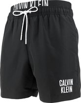 Calvin Klein double waistband intense power logo zwemshort zwart - L |  bol.com